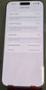 Apple iPhone 17 Pro Max (A3526) 256GB Silver, 100% Battery,  183 cycle count ***Unlocked, Boxed***