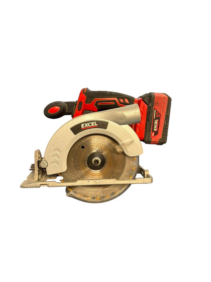 Excel 18V Cordless Circular Saw 165mm with 1 x Battery
