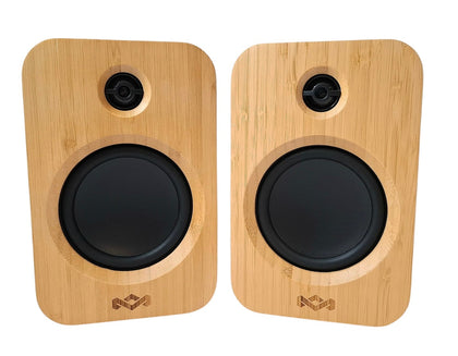 House of Marley Get Together Duo Bluetooth Bookshelf Speakers