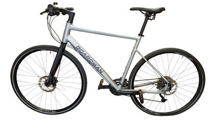 Boardman HYB 8.6 2023 Large Hybrid Bike - Silver COLLECTION ONLY