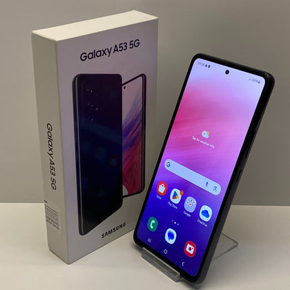 Samsung Galaxy A53 5G Unlocked Model SM-A536B/DS 128GB in Awesome Black Boxed