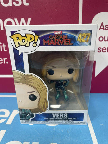 Funko Captain Marvel Vers Pop Vinyl.