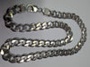 Heavy Silver Curb Chain 97.16g