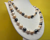 "The Infinity Rope" Multi-Colour Kaori Cultured Pearl Necklace 8mmx9mm