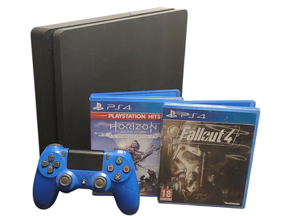 Sony PlayStation 4 Slim 500gb Bundle **Unboxed
