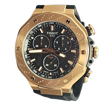 Tissot T-Race Chronograph 45mm Mens Watch Black MPN: T141417