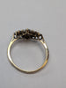 9CT GOLD DIAMOND RING SIZE Q PRESTON STORE