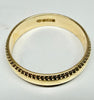9ct yellow gold wedding band size O