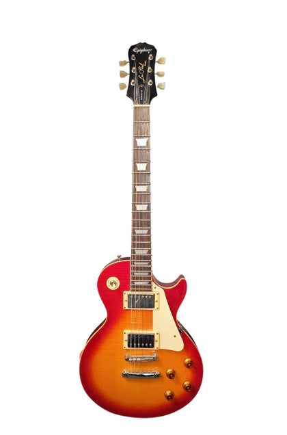 Epipone Gibson Les Paul Model Cherry Sunburst Electric Guitar w/case COLLECTION ONLY