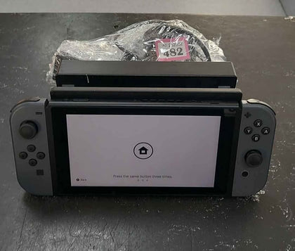 Nintendo Switch Console, 32GB + Grey Joy-Con, Unboxed