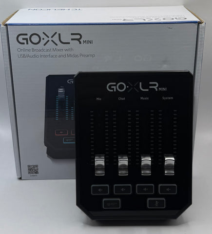 TC Helicon GO XLR Mini Audio Interface - Chesterfield