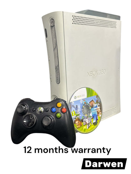 Microsoft Xbox 360 - Game console  - 60 GB HDD + Minecraft unboxed