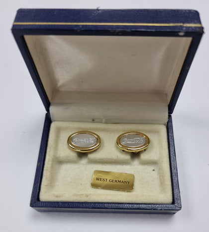 Pair of Coca Cola Cuff Links in Case