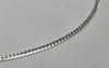 925 Silver Diamond-Cut Curb Chain