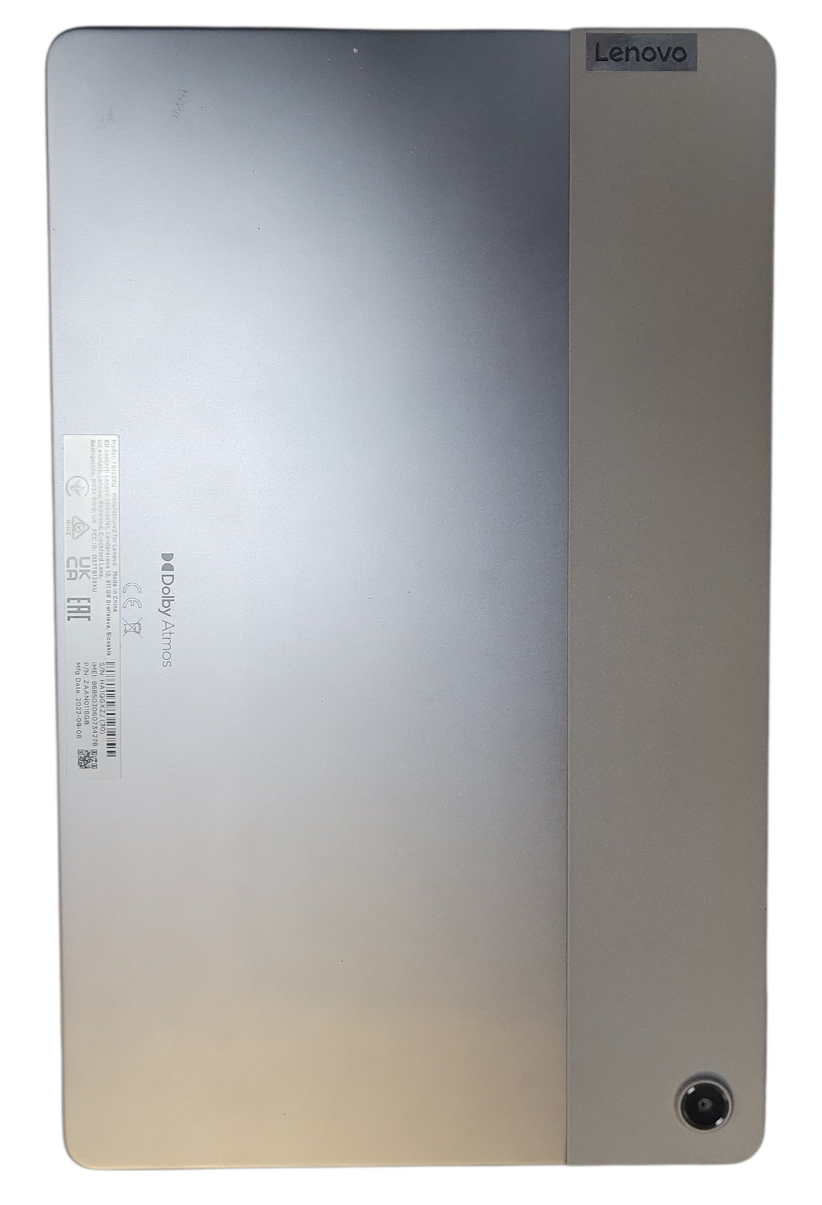 Lenovo Tab M10 Plus (3rd Gen, TB128XU) 10.6