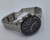 Citizen Eco-Drive Chronograph Stainless Steel Bracelet Watch with black face, with original box, spare links and papers