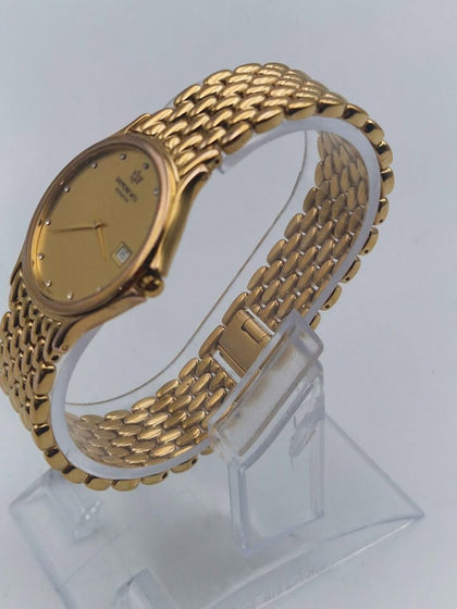Raymond Weil 5568 Gold Plated Unisex Quartz Watch With Date - Unboxed