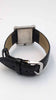 **DEAL** Vintage Bueche Girod “TV Case" Quartz Watch 925 Sterling Silver Case - Unboxed With Leather Strap