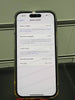 Apple iPhone 15 128GB Black, Unlocked, 100% Battery Health
