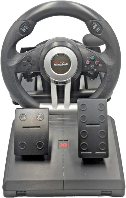 Xr Steering Wheel V2+pedals Ps3 Ps4