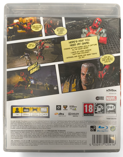 Deadpool - PS3 ***Collection Only***