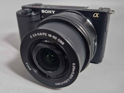 Sony ZV-E10 4K Vlog Camera 24.2MP + 16-50mm F/3.5-5.6 SELP1650 OSS