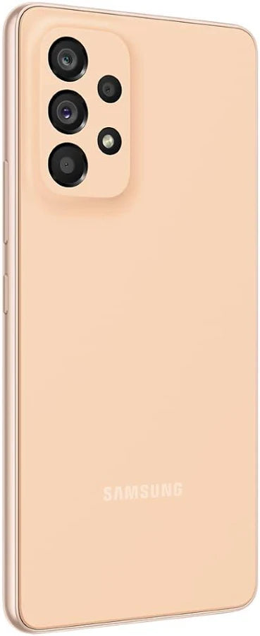 Samsung Galaxy A53 5G 128GB Peach Unlocked Dual Scratched screen Crackled Back