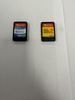 Nintendo switch console with games