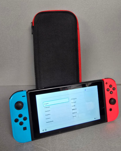 Switch Console, 32GB HAC-001-01 + Neon Red/Blue Joy-Con