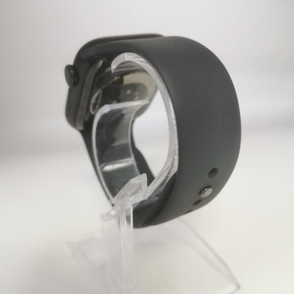 Apple Watch Series 8 (GPS), Midnight Aluminum, Black Rubber Strap, 45mm, Boxed