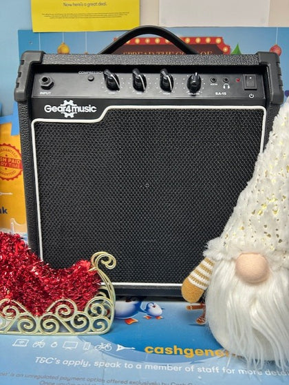 GEAR 4 MUSIC AMP BLACK **UNBOXED**