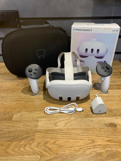 META OCULUS QUEST 3 512GB VR HEADSET BOXED WITH CASE