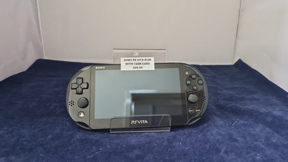 Playstation Vita Console Slim (ps Vita) Pch-2003 - Black