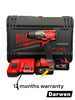 M18 FUEL™ Percussion Drill + 2x 5.00ah batteries + Charger - Boxed