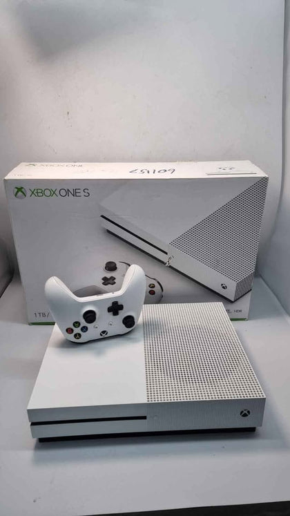 Microsoft Xbox One S Home Gaming Console - 1TB Storage - Boxed With White Pad