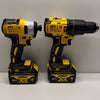 Dewalt DCK2060M2T Brushless Impact Driver & Combi Drill 18V in Hard Case