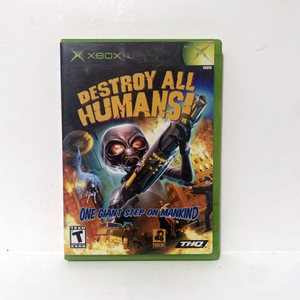 Microsoft Xbox Destroy All Humans Game 