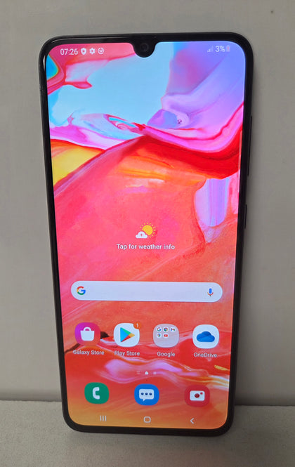 Sealed Boxed Samsung Galaxy A70 128gb (black) Unlocked