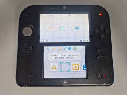 Nintendo 2DS Console, Black/Blue (COLLECTION ONLy)
