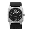 Bell & Ross Pre-Owned BR 03-92 Steel Watch BR-03 | Black Dial | 42mm | Rubber | BR0392-BLC-ST | The 1916 Company