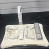 WII bundle- Console, fit board and 1 nun chucks.