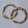 9CT GOLD HOOP EARRINGS 1.86G PRESTON STORE