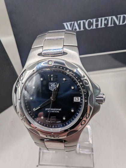 TAG Heuer Kirium WL111F Quartz Watch With Date - Steel Bracelet - Boxed With Receipt