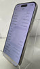 Apple iPhone 15 Pro 128GB White Titanium - Unlocked *82% Battery Health*