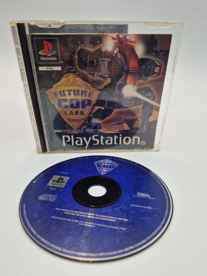 Future Cop LAPD PS1 PlayStation 1 Game with Instructions original case