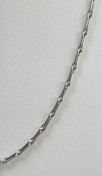9ct White Gold Necklace 18