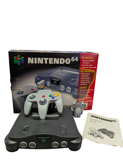 Nintendo N64 console boxed