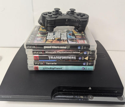 Sony PlayStation 3 320GB Console & 5 Games