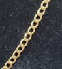 9ct Yellow Gold Curb Link chain - 22" - 5.6G. Hallmarked