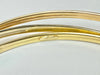 18ct yellow/white/rose gold interlinked trio bangle